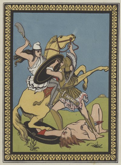 Theseus kjemper mot perserne av English School